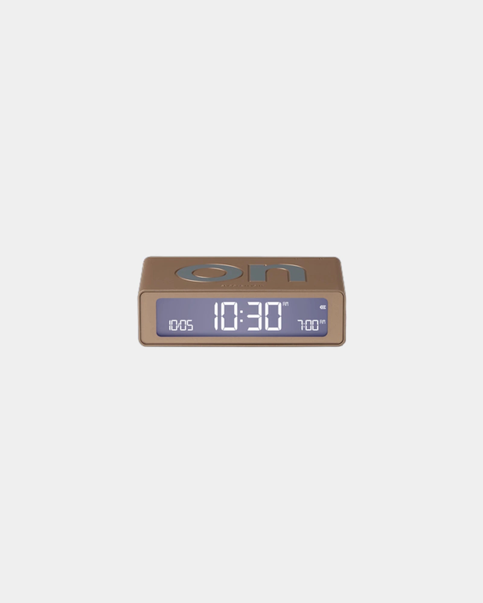 LCD-klok Lexon Flip Mini om te personaliseren - Soft Gold