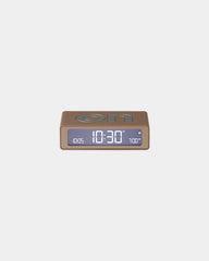 LCD-klok Lexon Flip Mini om te personaliseren - Soft Gold