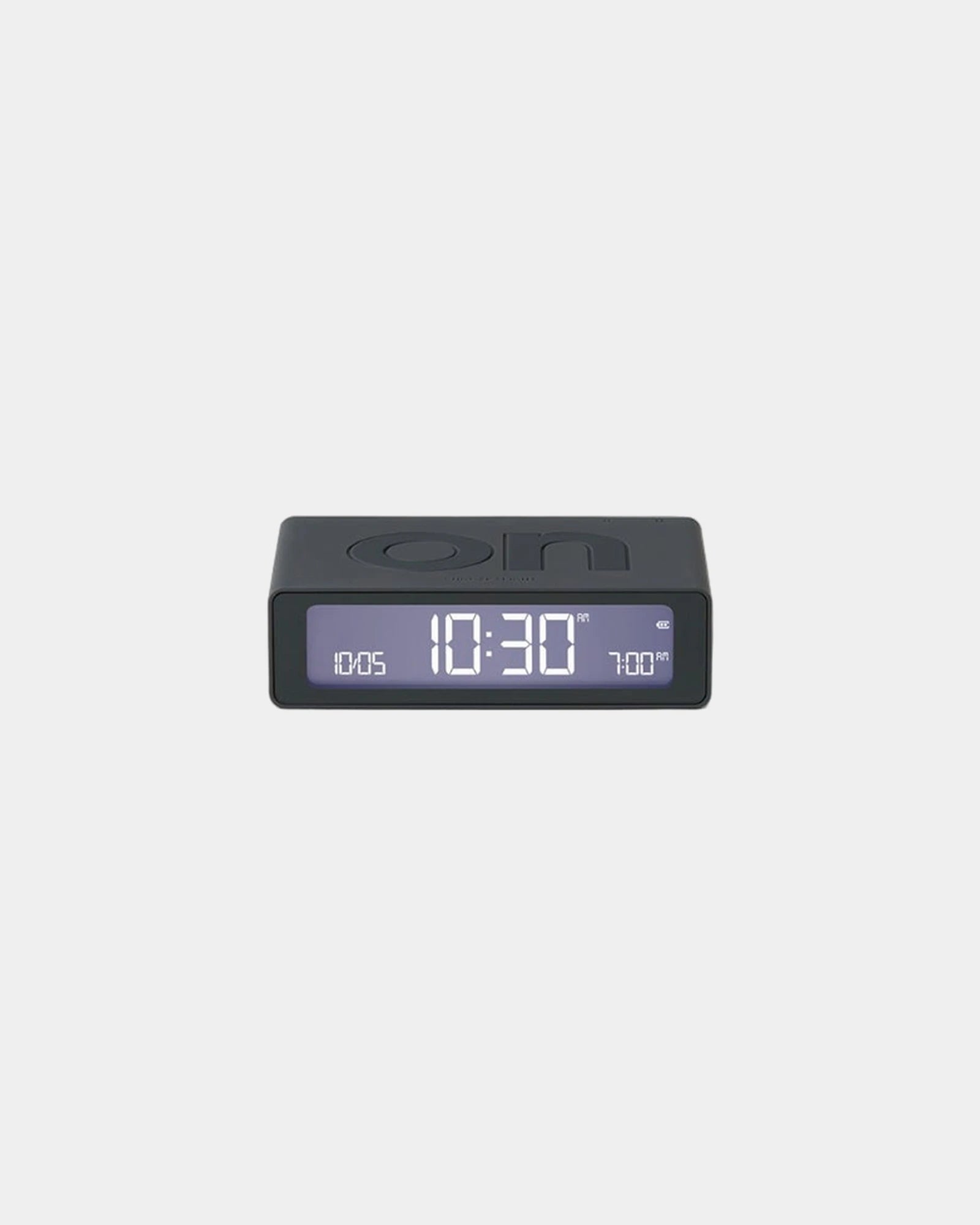 LCD-klok Lexon Flip Mini om te personaliseren - donkergrijs