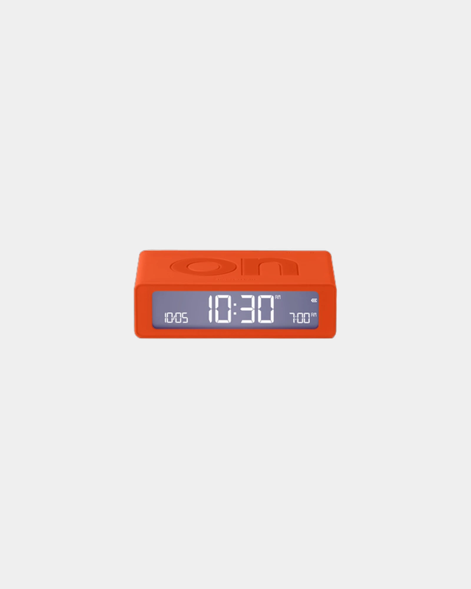 LCD-klok Lexon Flip Mini om te personaliseren - Oranje