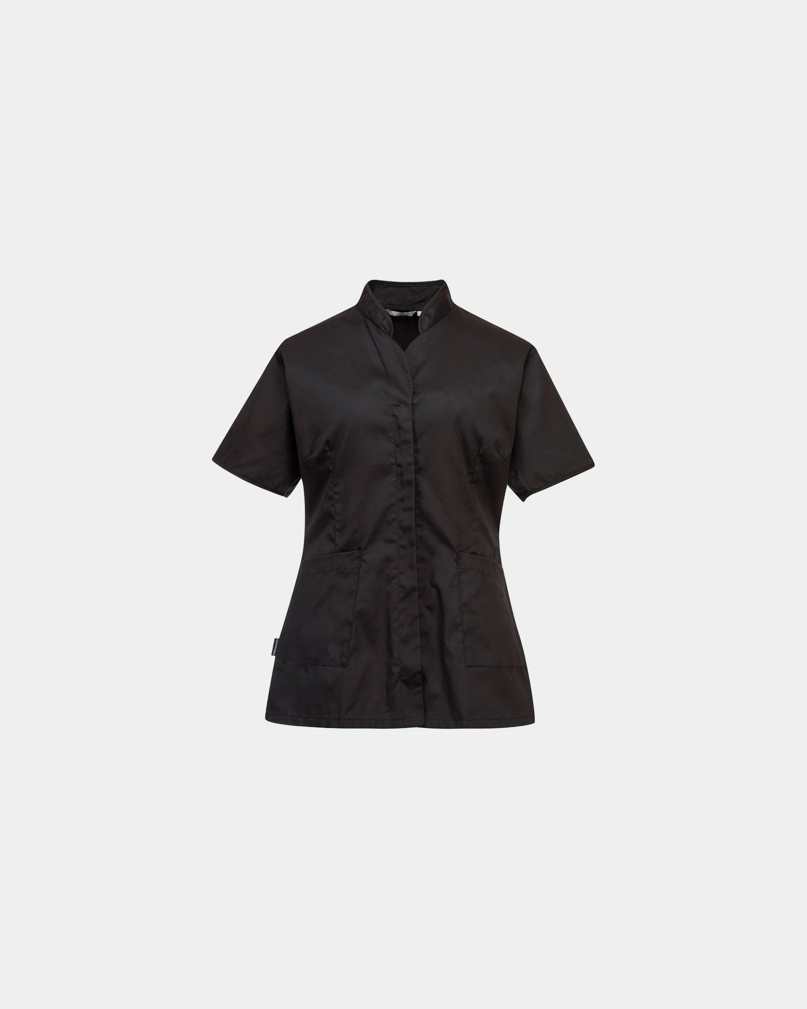 Tuniek dames polykatoen 190 g/m² om te personaliseren - Zwart-Hemelsblauw