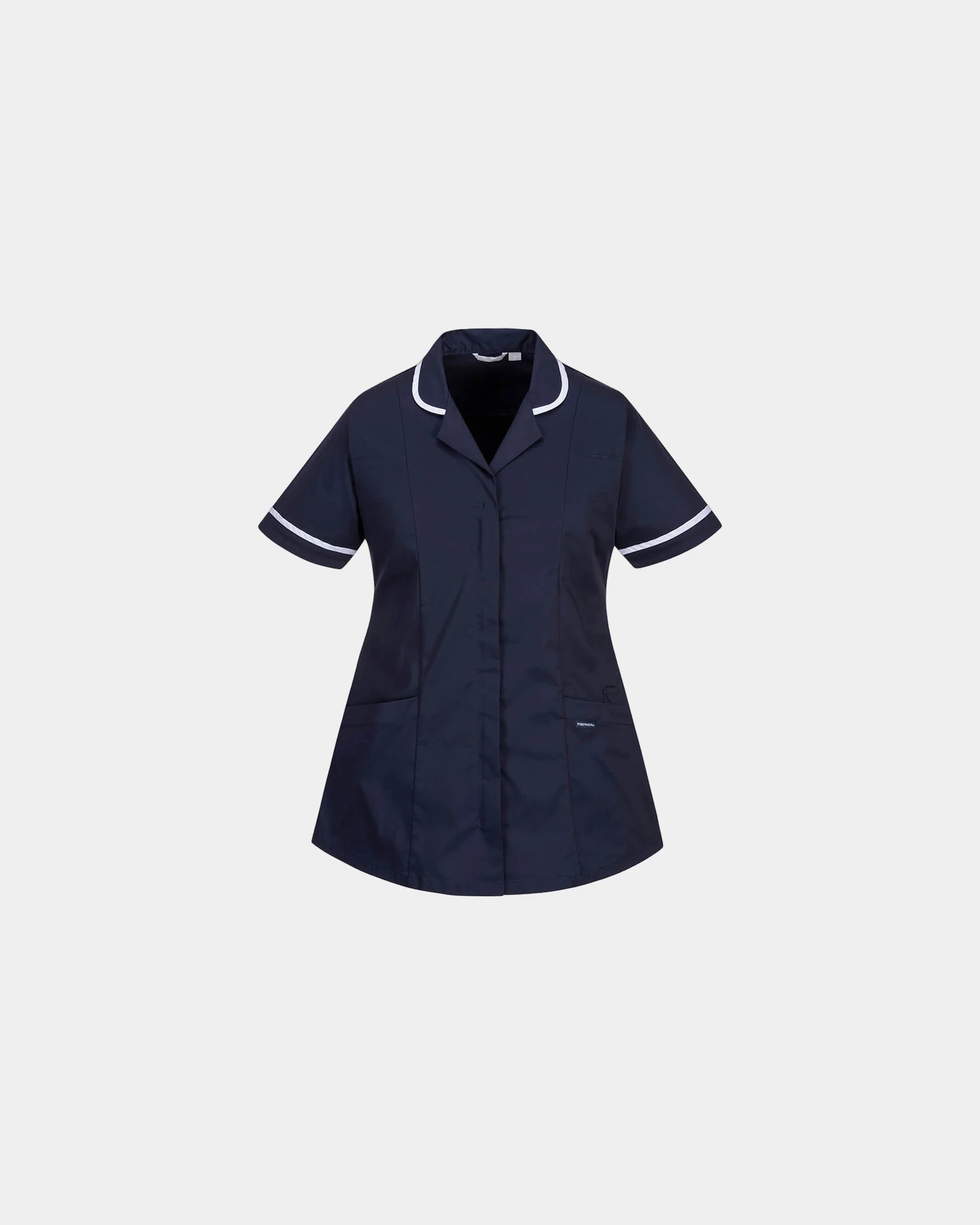 Tuniek stretch polyester om te personaliseren - Marineblauw