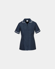 Tuniek stretch polyester marineblauw om te personaliseren - Marineblauw