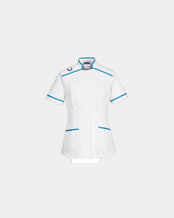 Medische tuniek polyester stretch om te personaliseren - Wit