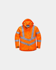Parka dames hi-vis ademend om te personaliseren - Oranje