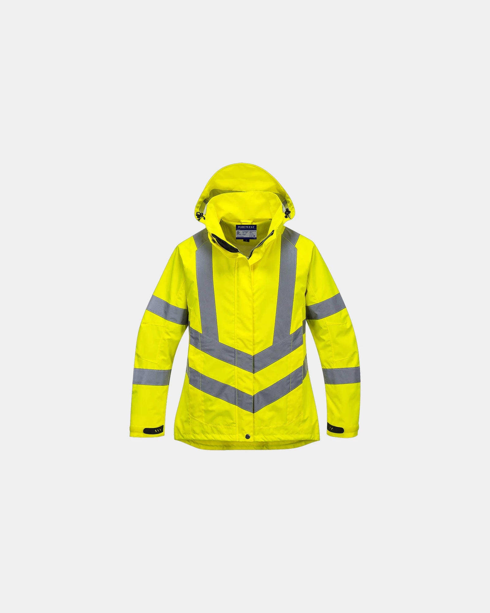 Parka dames hi-vis ademend om te personaliseren - Geel