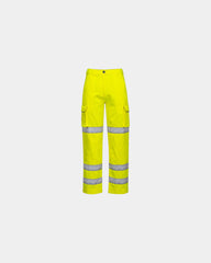 Broek dames hoge zichtbaarheid om te personaliseren - Geel