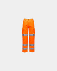 Broek dames hoge zichtbaarheid om te personaliseren - Oranje