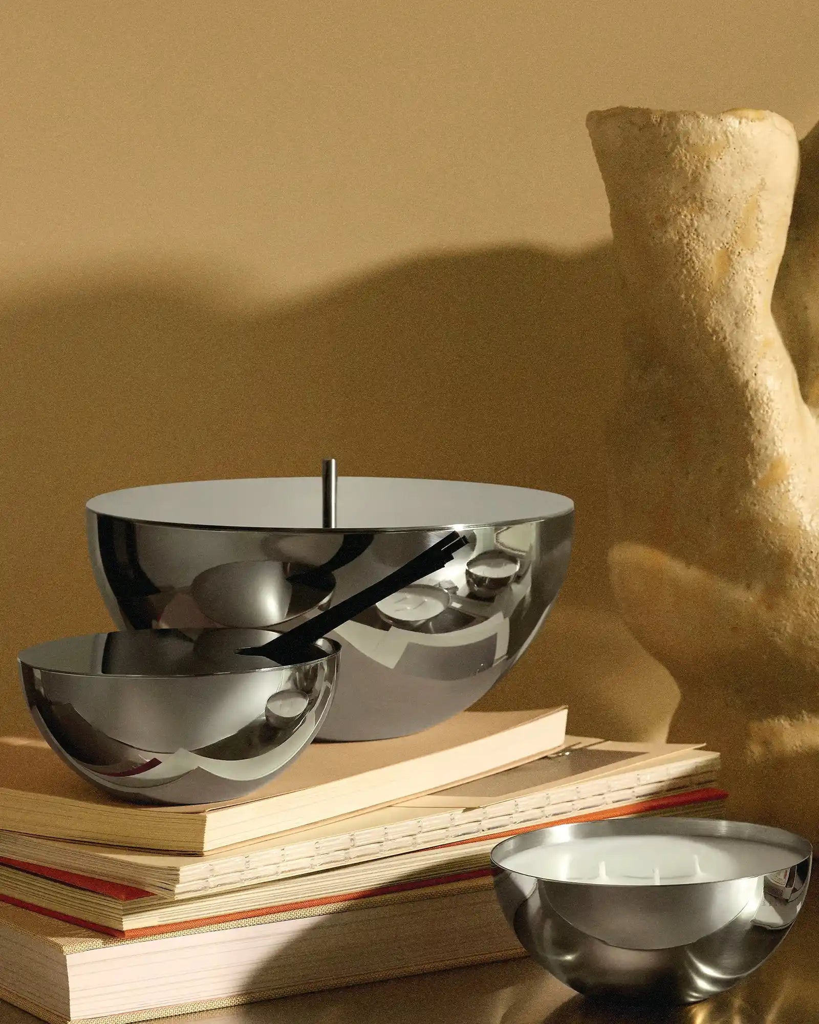 Decoratief object rvs 18/10 Alessi Rocc om te personaliseren