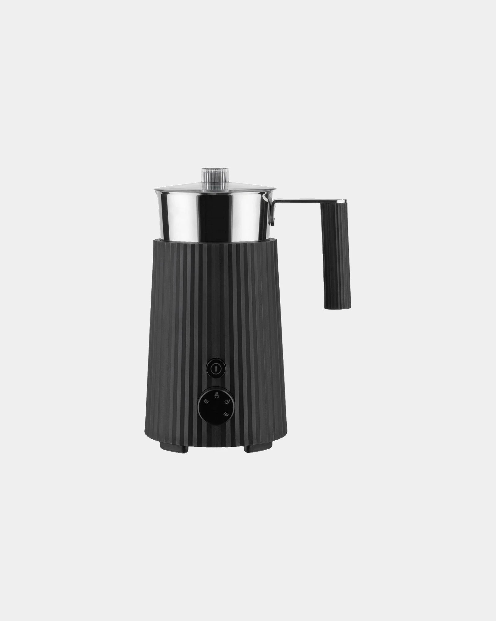 Cappuccinomachine Alessi Plissé 0,35L om te personaliseren - Zwart