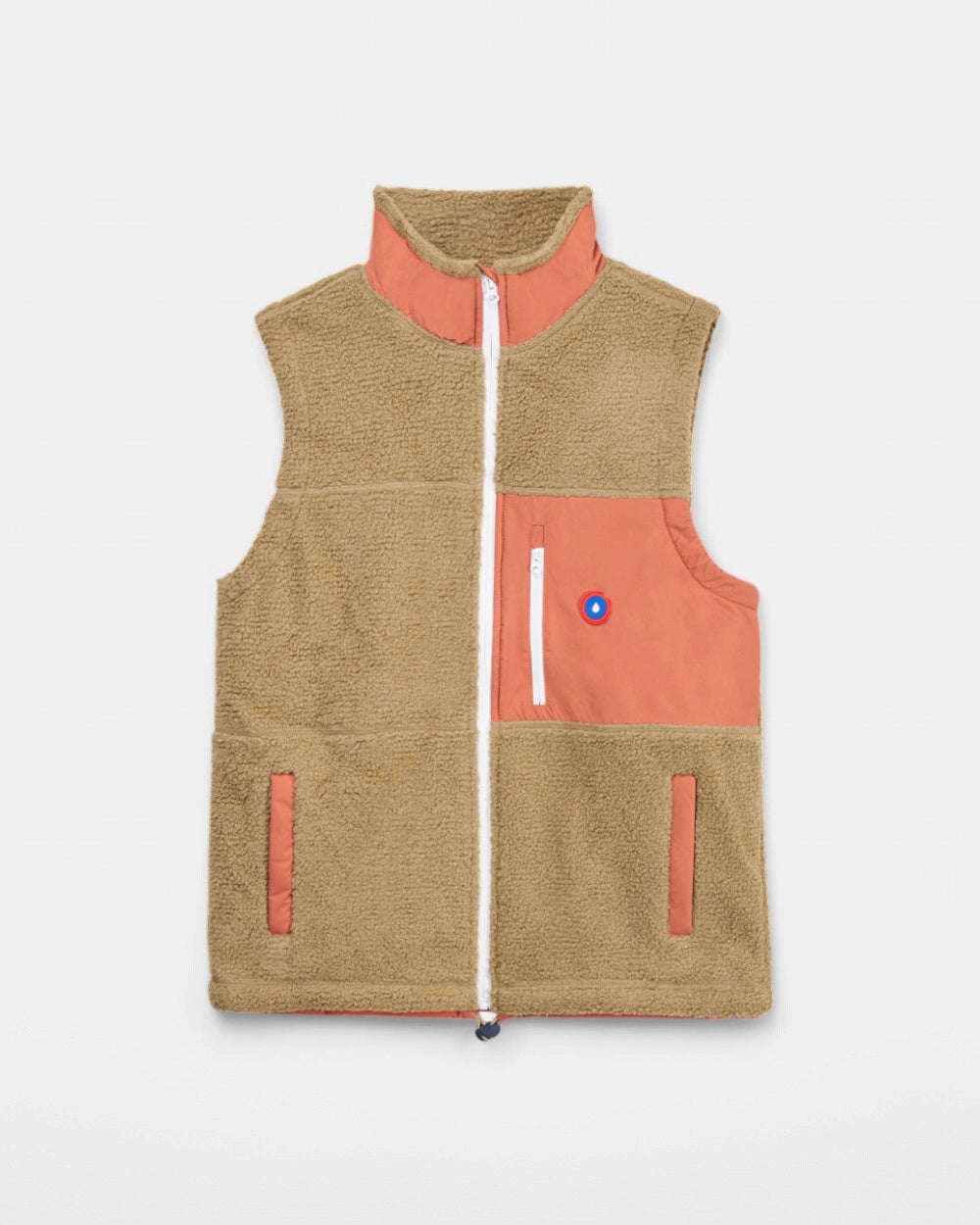 Mouwloos fleece vest, te personaliseren - 2