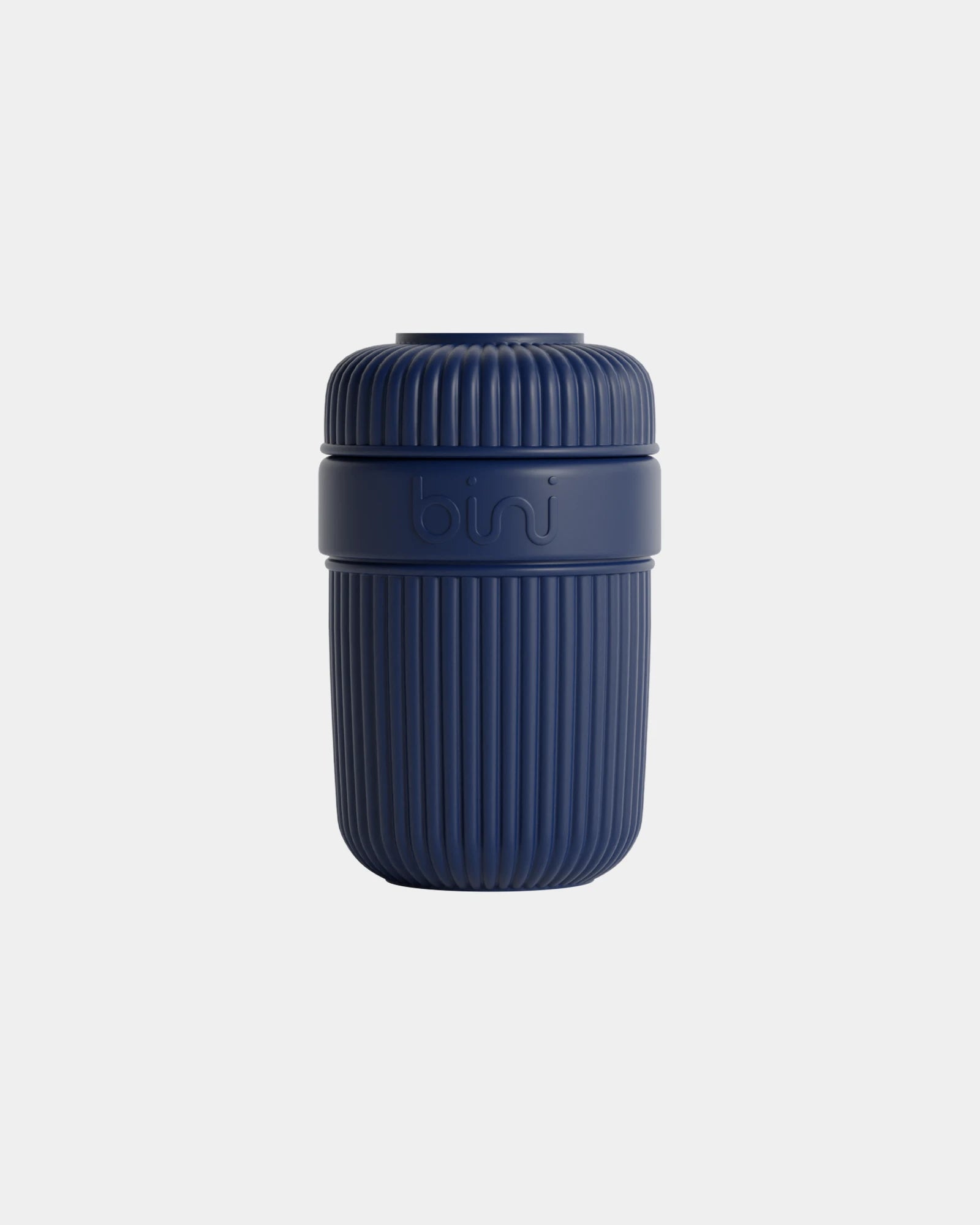 Mug biobased 350ml lekvrij deksel om te personaliseren - Donkerblauw
