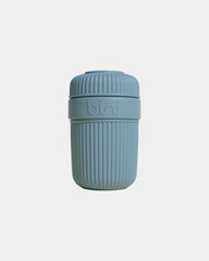 Mug biobased 350ml lekvrij deksel om te personaliseren - Lichtblauw