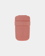 Mug biobased 350ml lekvrij deksel om te personaliseren - Poederroze