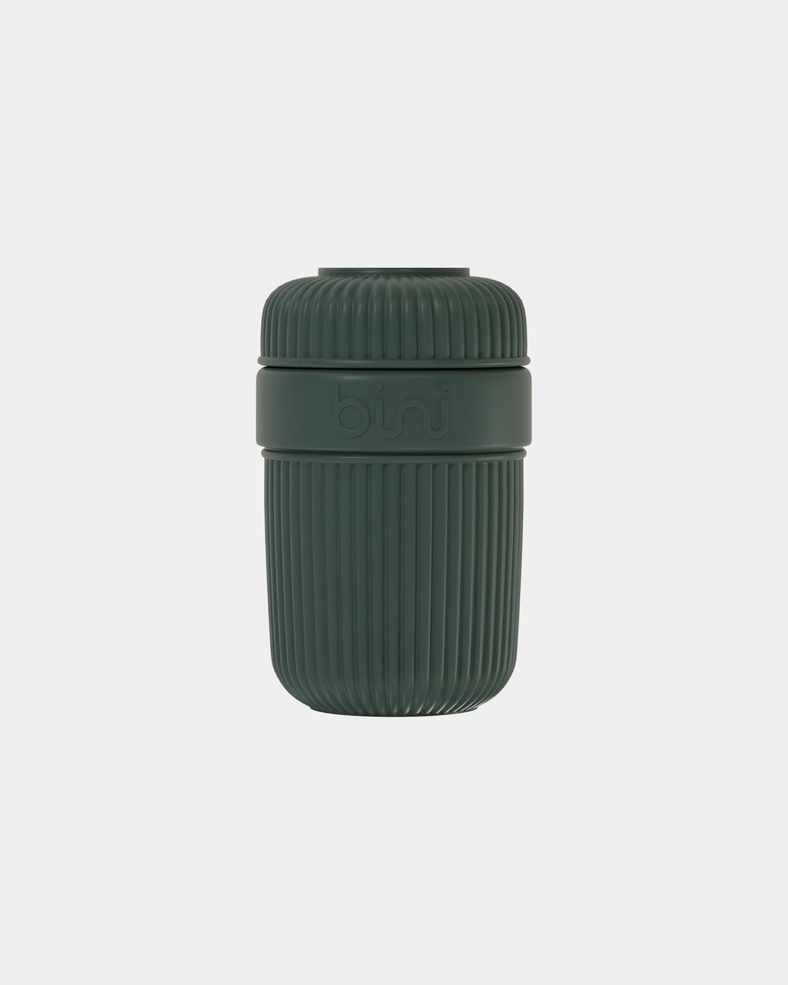 Mug biobased 350ml lekvrij deksel om te personaliseren - Donkergroen