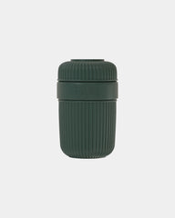Mug biobased 350ml lekvrij deksel om te personaliseren - Donkergroen