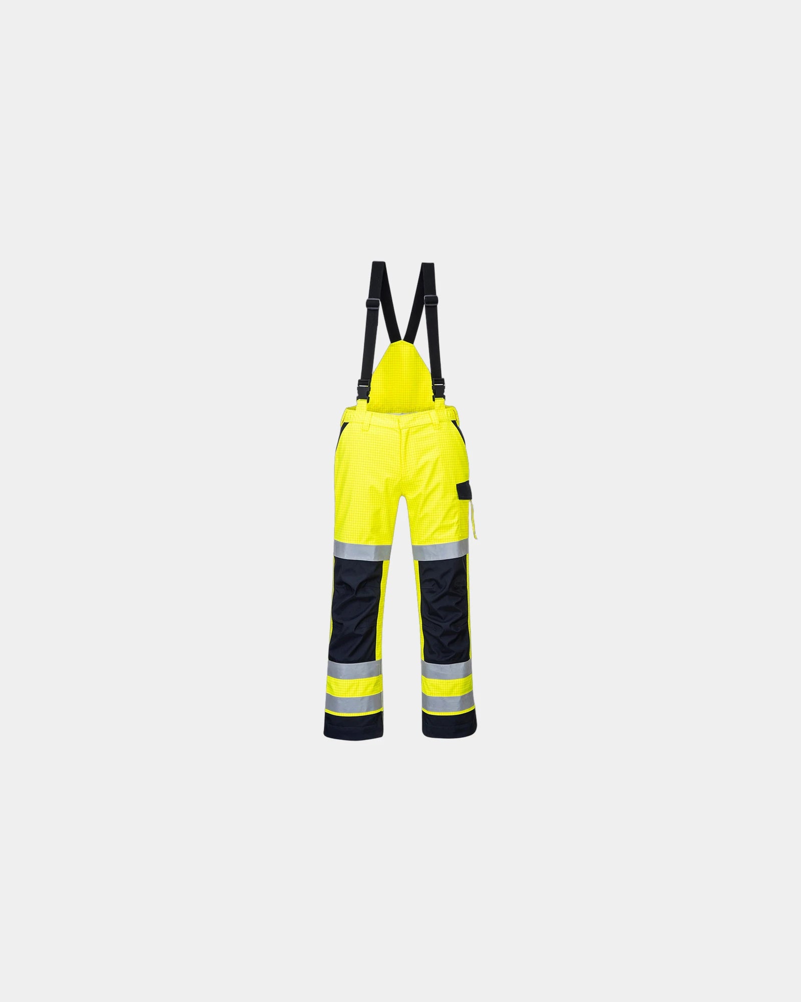 Regenbroek veiligheidsgecertificeerd om te personaliseren - Geel-Marineblauw