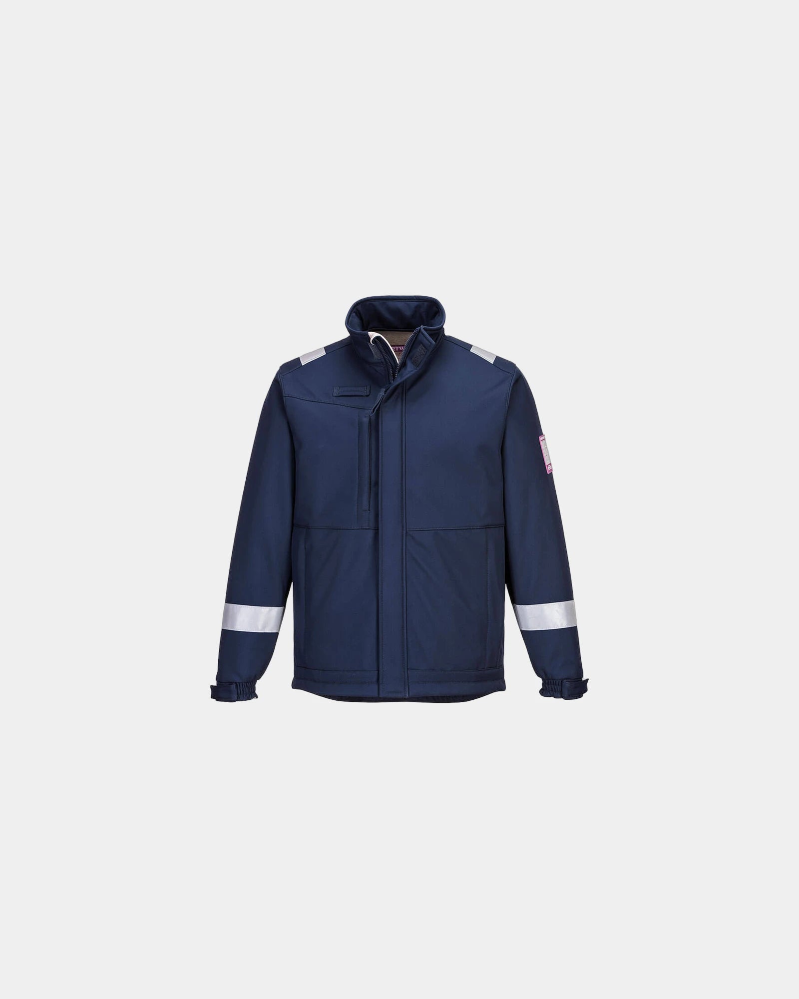 Softshell jas Modaflame om te personaliseren - Marineblauw