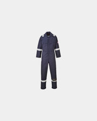 Overall vlamvertragend modacryl om te personaliseren - Marineblauw