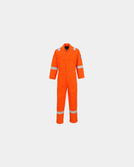 Overall vlamvertragend modacryl om te personaliseren - Oranje