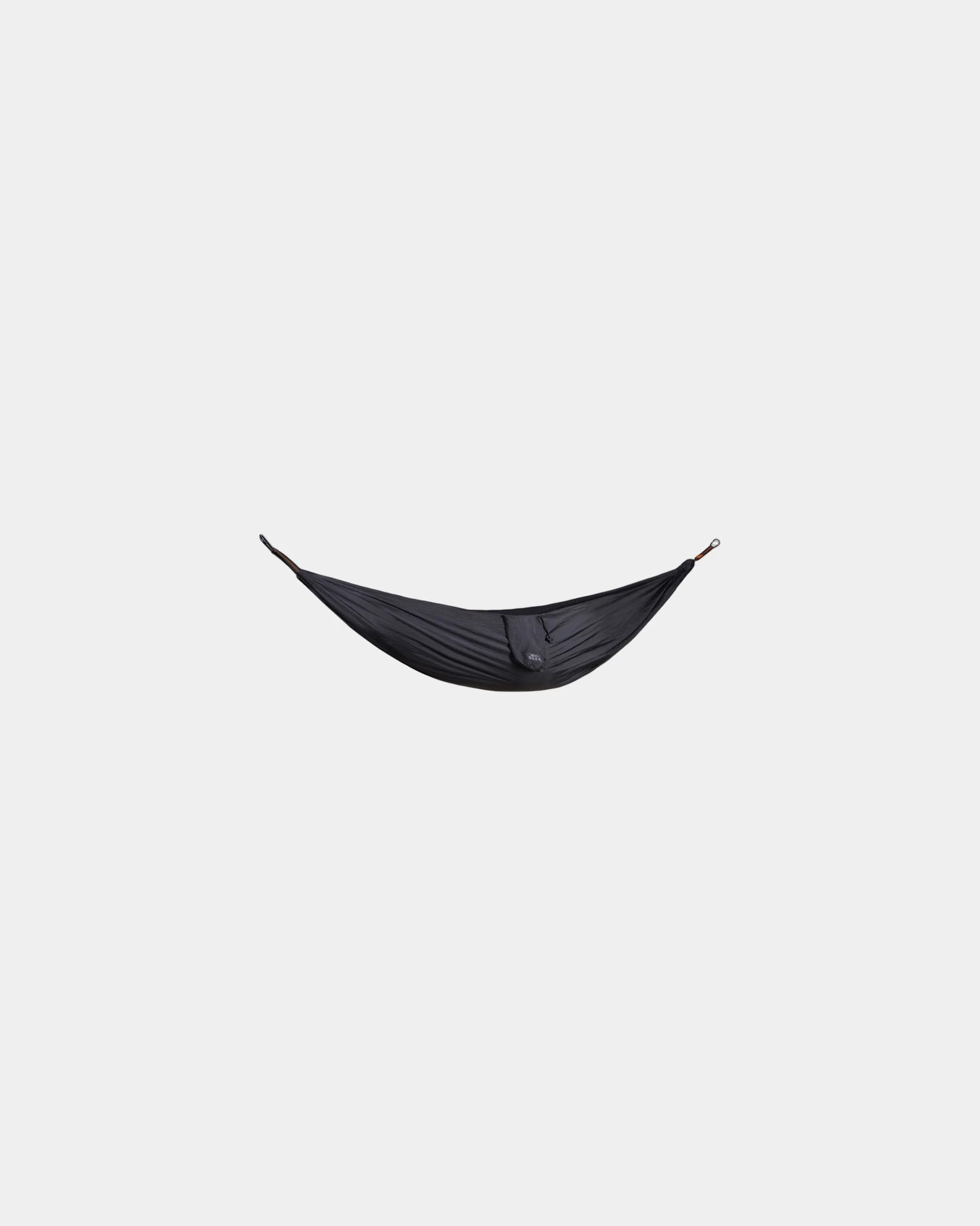 Hamac gerecycled nylon GRS 140x270 cm om te personaliseren - Zwart