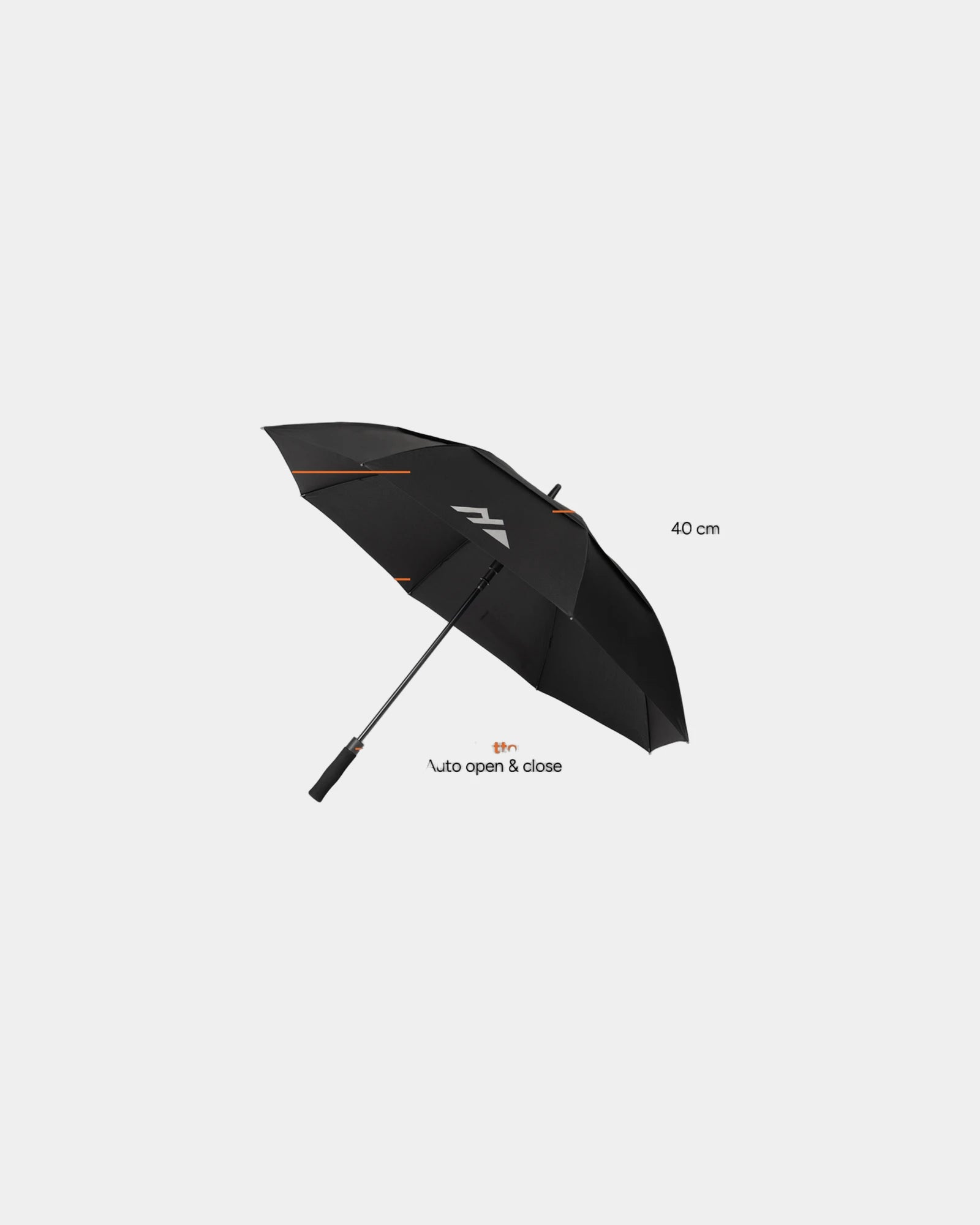Stormparaplu 27" gerecycled RPET AWARE™ om te personaliseren - 1