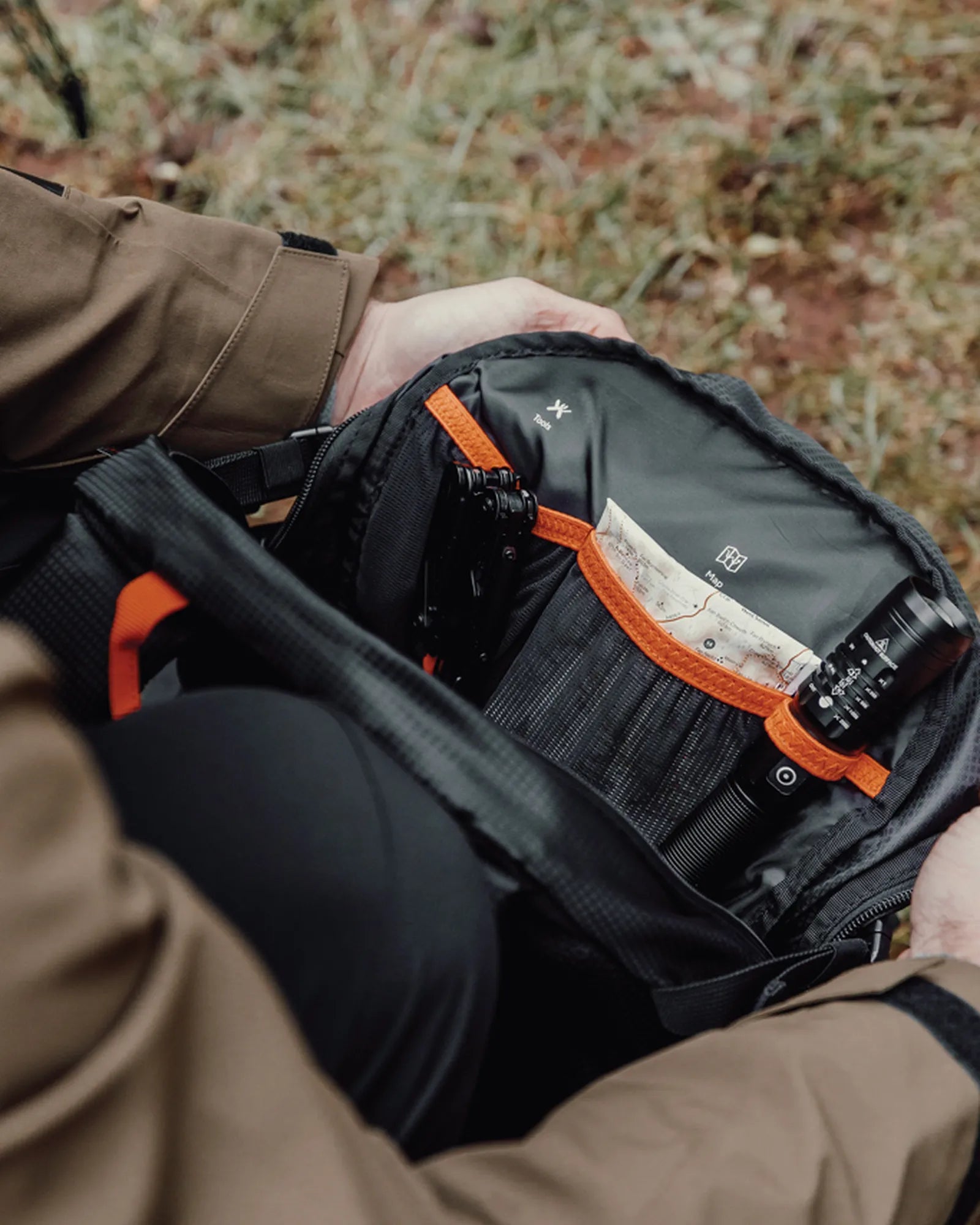 Gerecyclede rugzak RCS 24L reflecterend om te personaliseren - 10