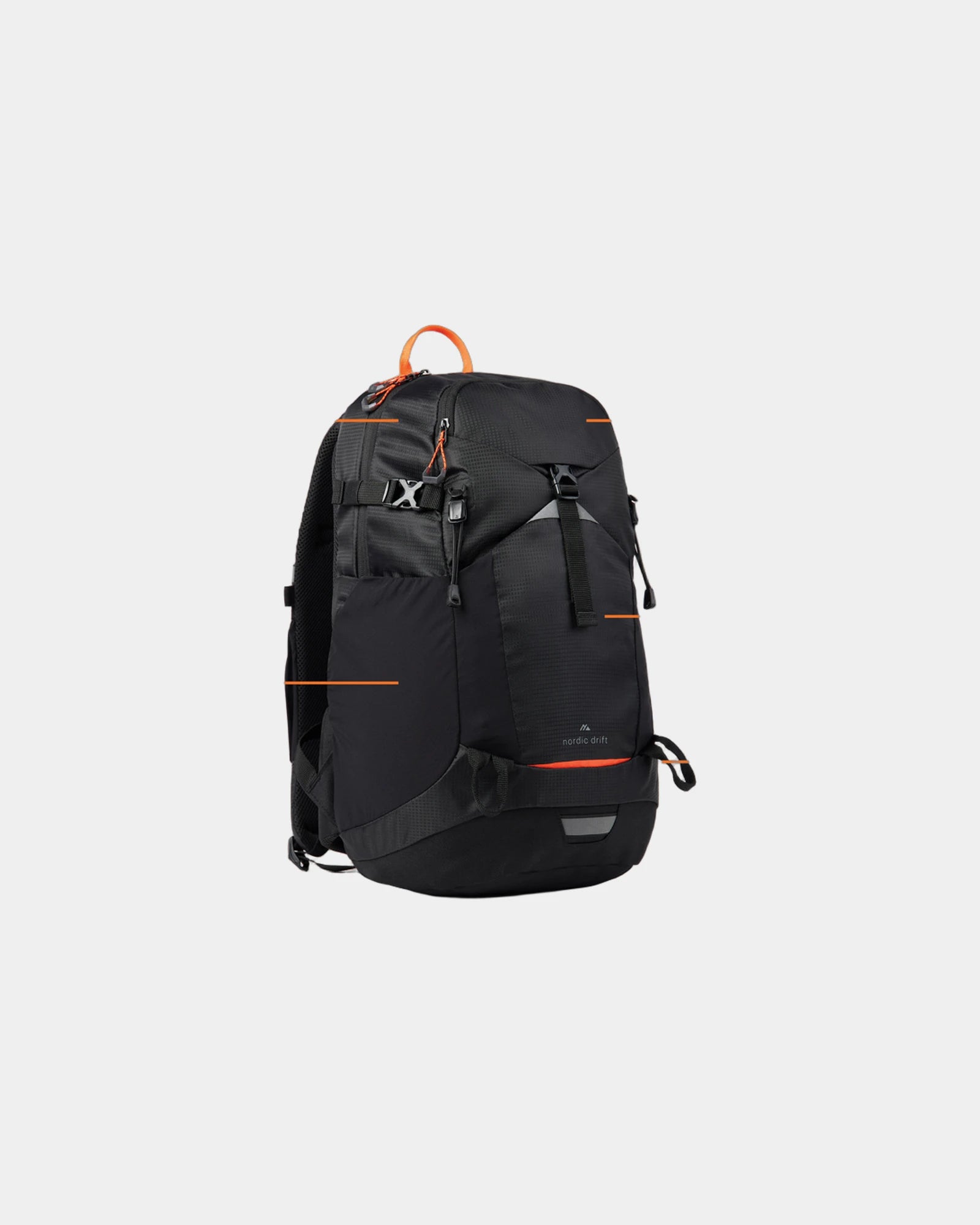 Gerecyclede rugzak RCS 24L reflecterend om te personaliseren - 1