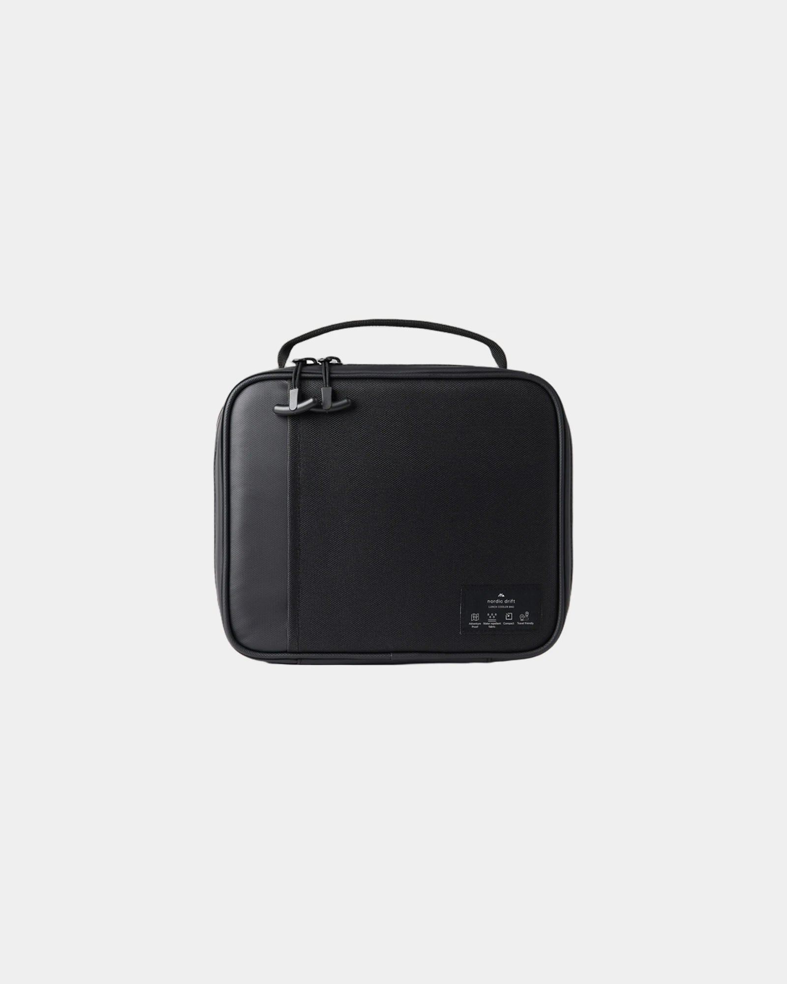 Lunchtas gerecycled RCS waterafstotend om te personaliseren - Zwart