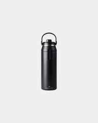 Thermosfles van gerecycled rvs RCS om te personaliseren - Zwart