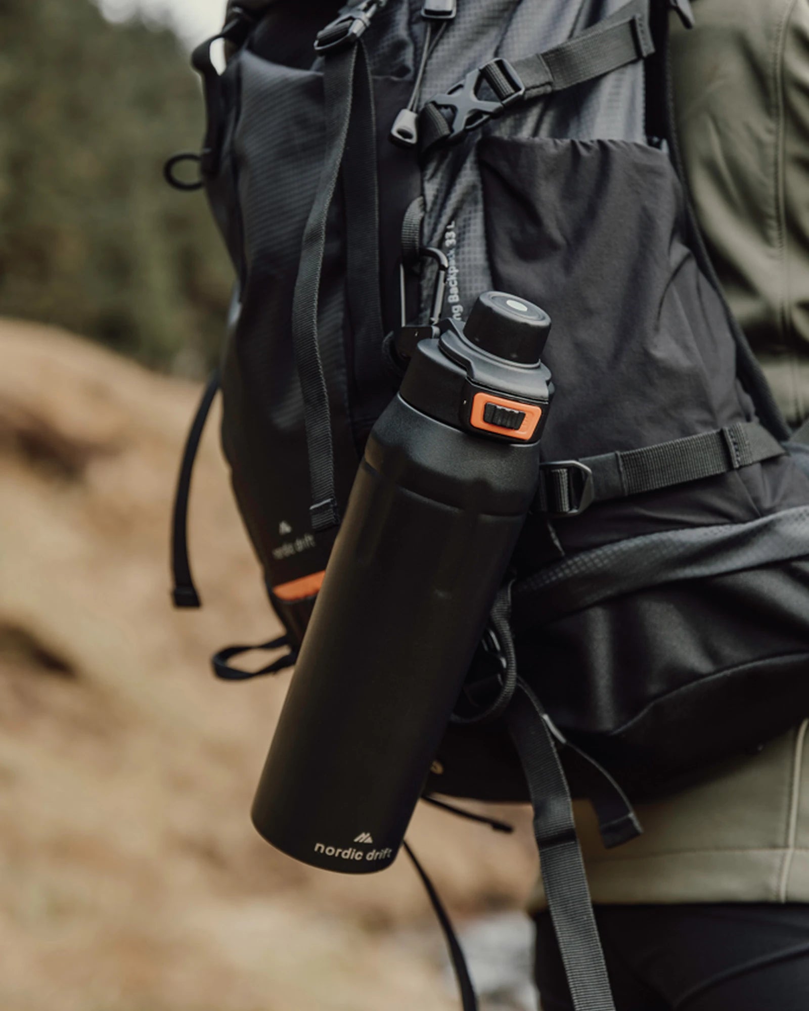 Thermosfles van gerecycled rvs RCS om te personaliseren - 9