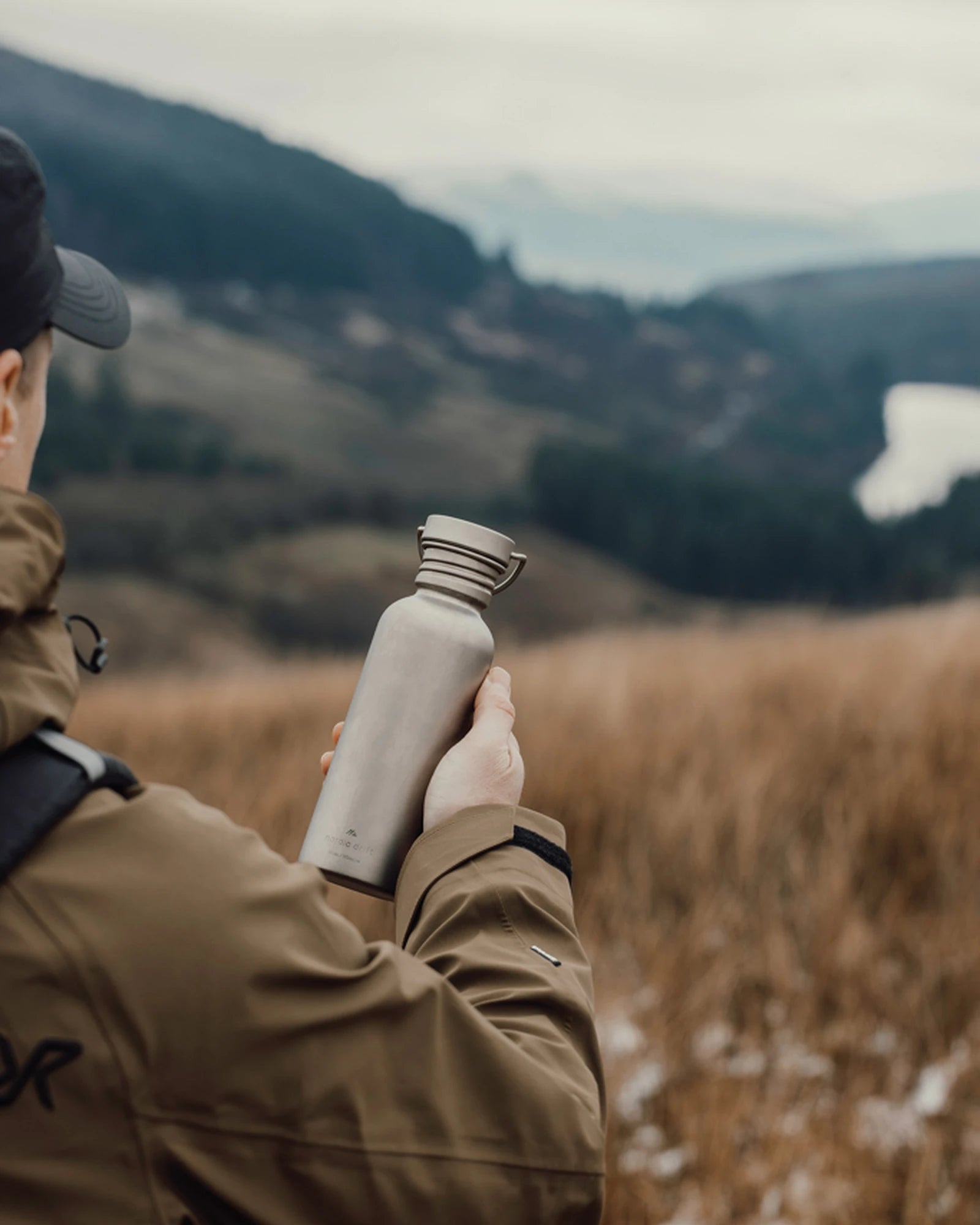 Drinkfles titanium ultralicht 600ml om te personaliseren - 7