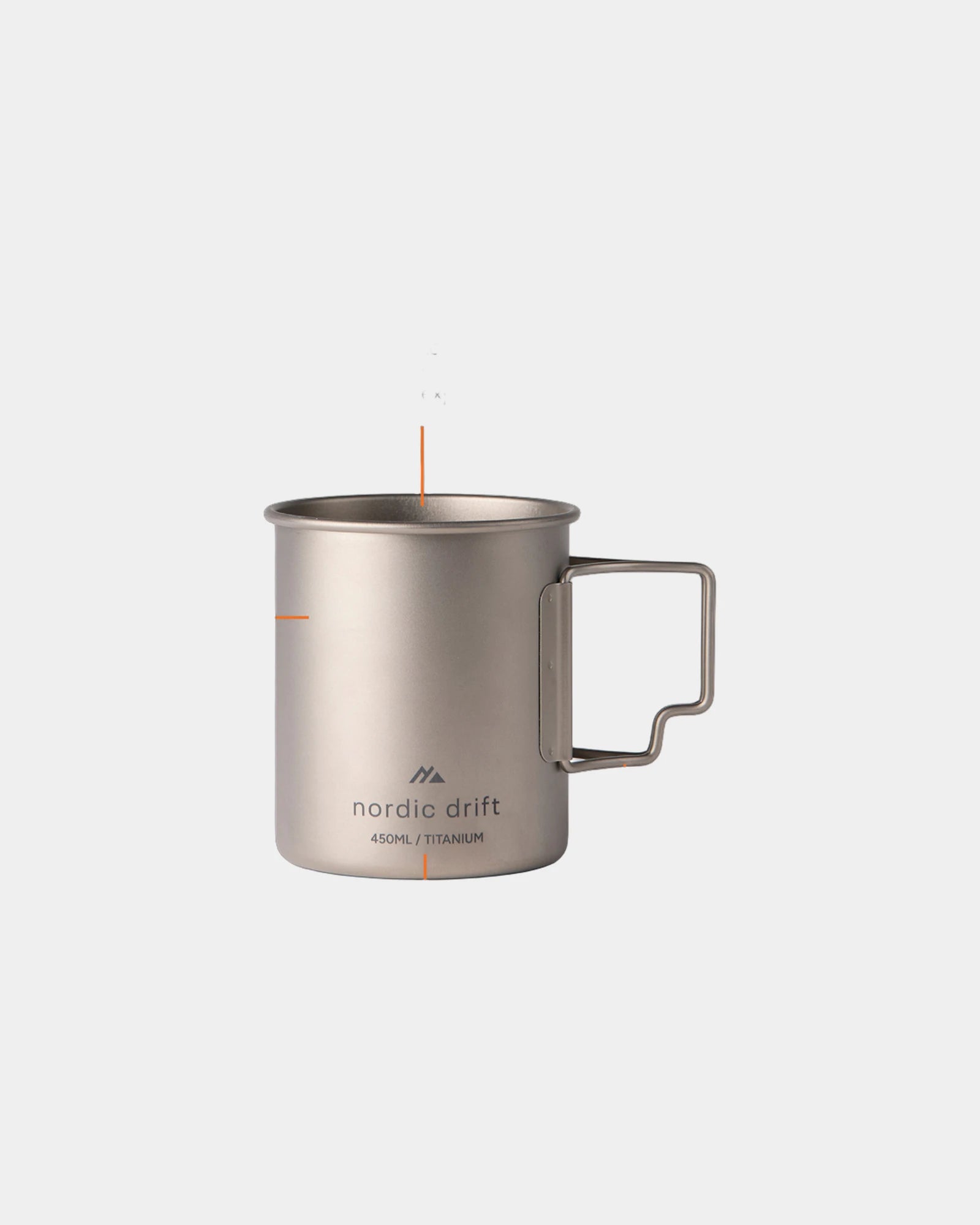 Beker titaan 450ml ultralicht Trail om te personaliseren - 1