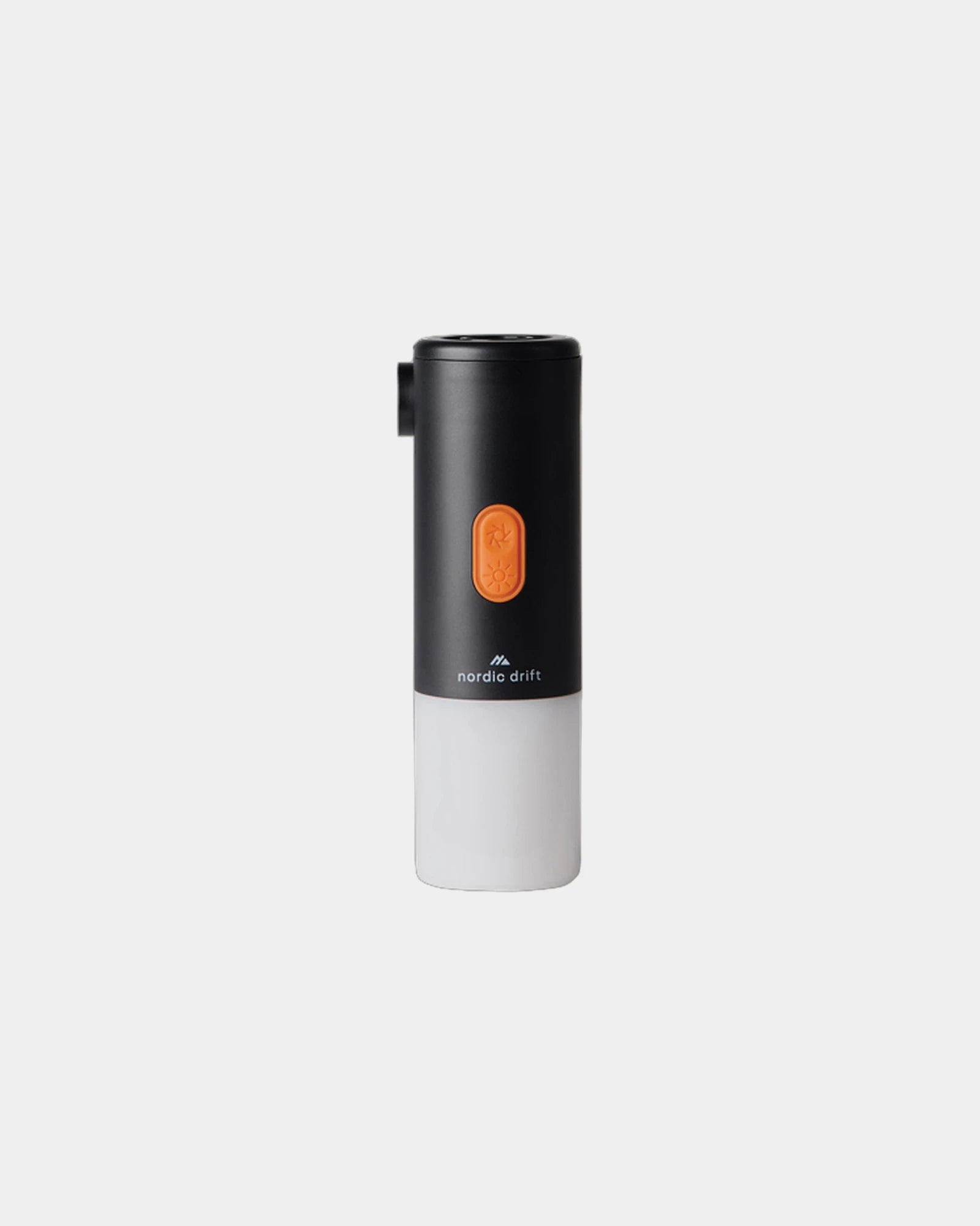 Campinglamp met luchtpomp 2000 mAh IPX4 om te personaliseren - Zwart