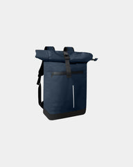 Rugzak RPET waterdicht 16L reflecterend om te personaliseren - Marineblauw