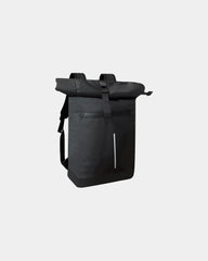 Rugzak RPET waterdicht 16L reflecterend om te personaliseren - Zwart