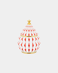 Koektrommel porselein Alessi Delight om te personaliseren - Multicolor