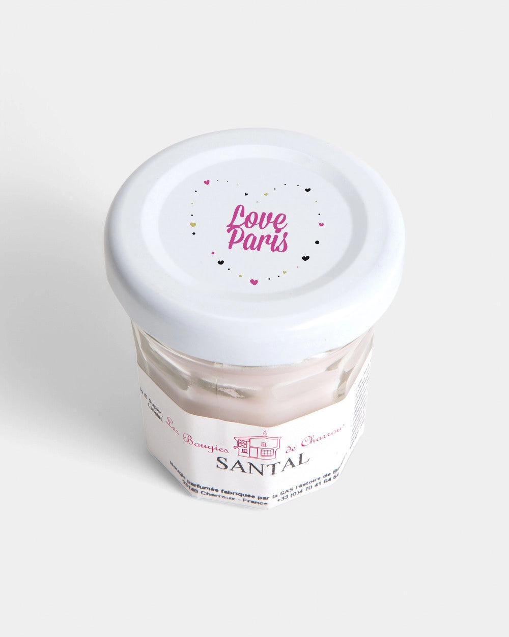 Personaliseerbare mini-geurkaars, Made in France - 30