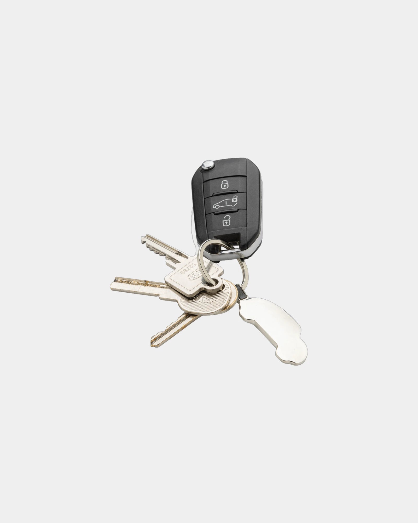 Sleutelhanger 3-in-1 gerecycled zink om te personaliseren - 1