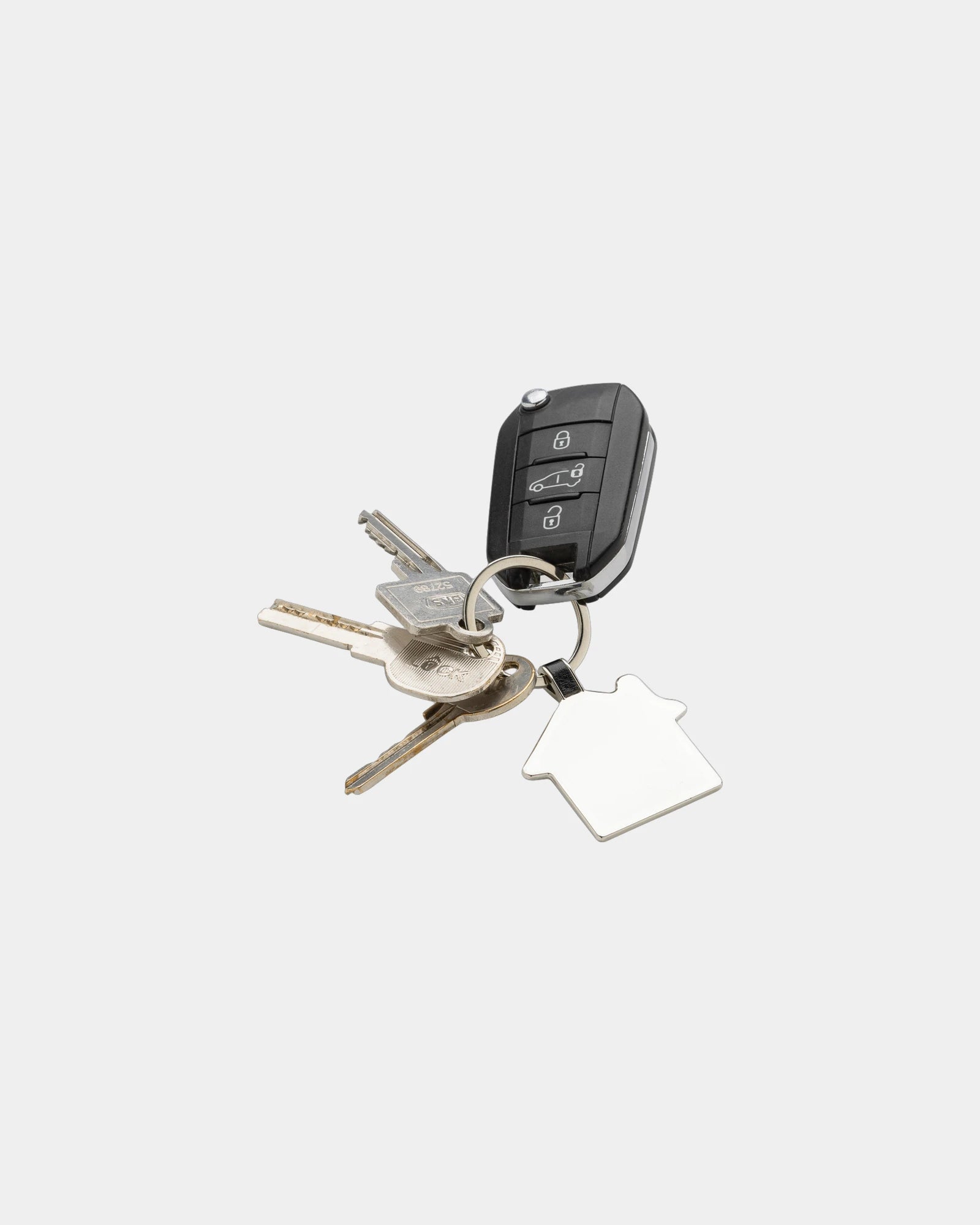 Sleutelhanger 3-in-1 gerecycled zink om te personaliseren - 1