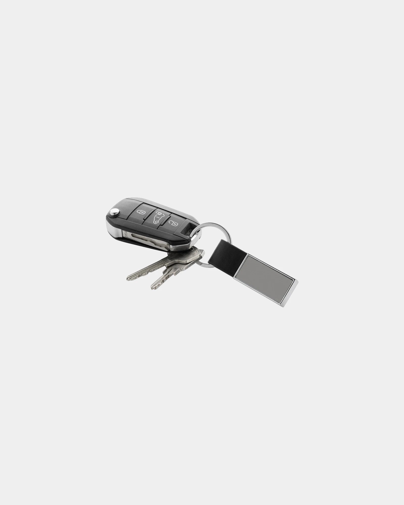 Sleutelhanger PU gerecycled zink RCS om te personaliseren - 1