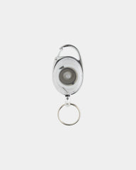 Sleutelhanger uitrekbaar gerecycled ABS om te personaliseren - Wit