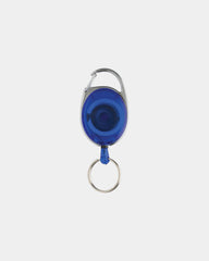 Sleutelhanger uitrekbaar gerecycled ABS om te personaliseren - Blauw