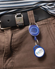 Sleutelhanger uitrekbaar gerecycled ABS om te personaliseren - 7