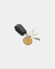 Sleutelhanger rond gerecycled RCS zink om te personaliseren - 1