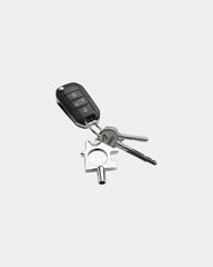 Sleutelhanger 3-in-1 gerecycled zink om te personaliseren - 2