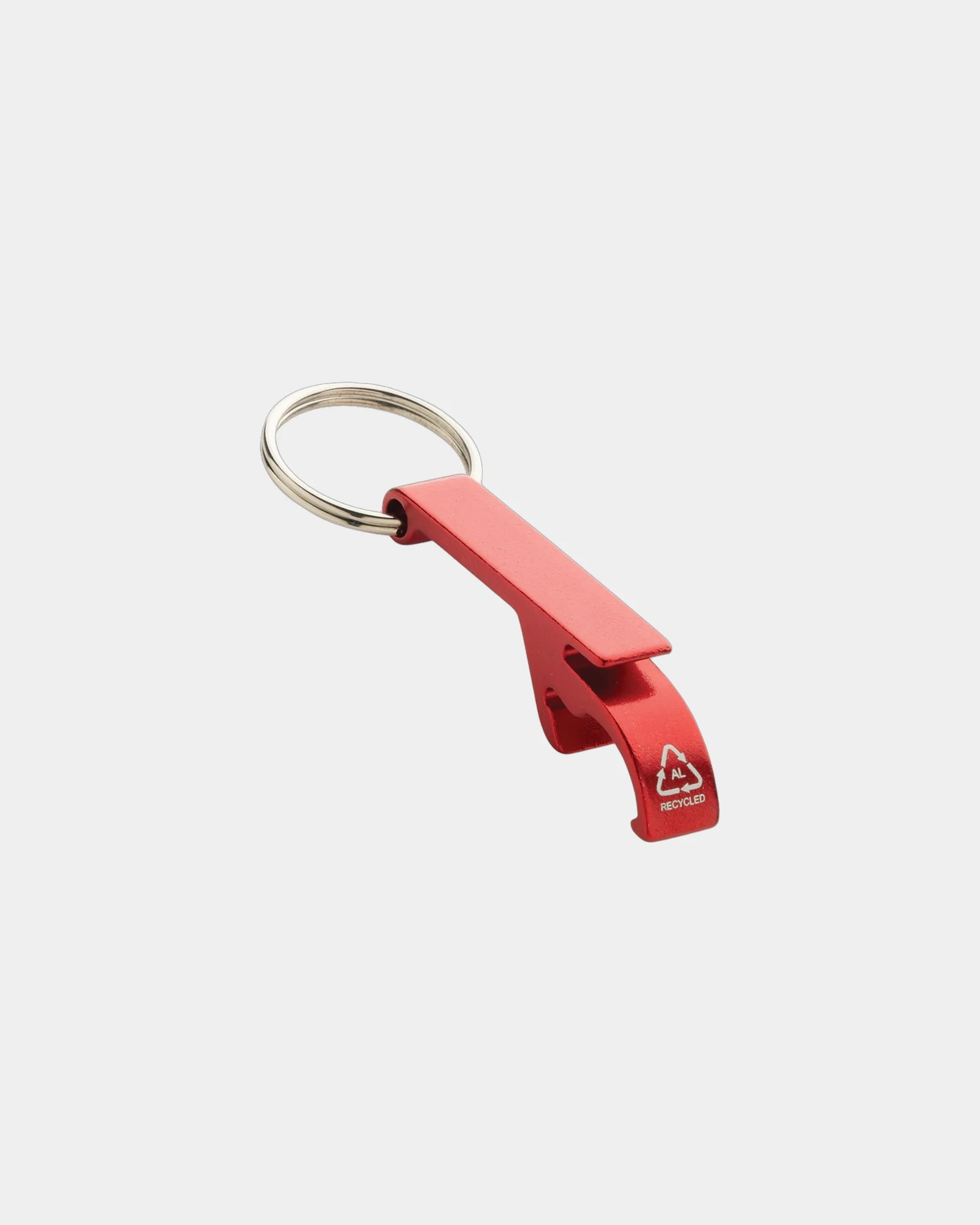 Sleutelhanger met flesopener om te personaliseren - Rood