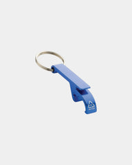 Sleutelhanger met flesopener om te personaliseren - Blauw