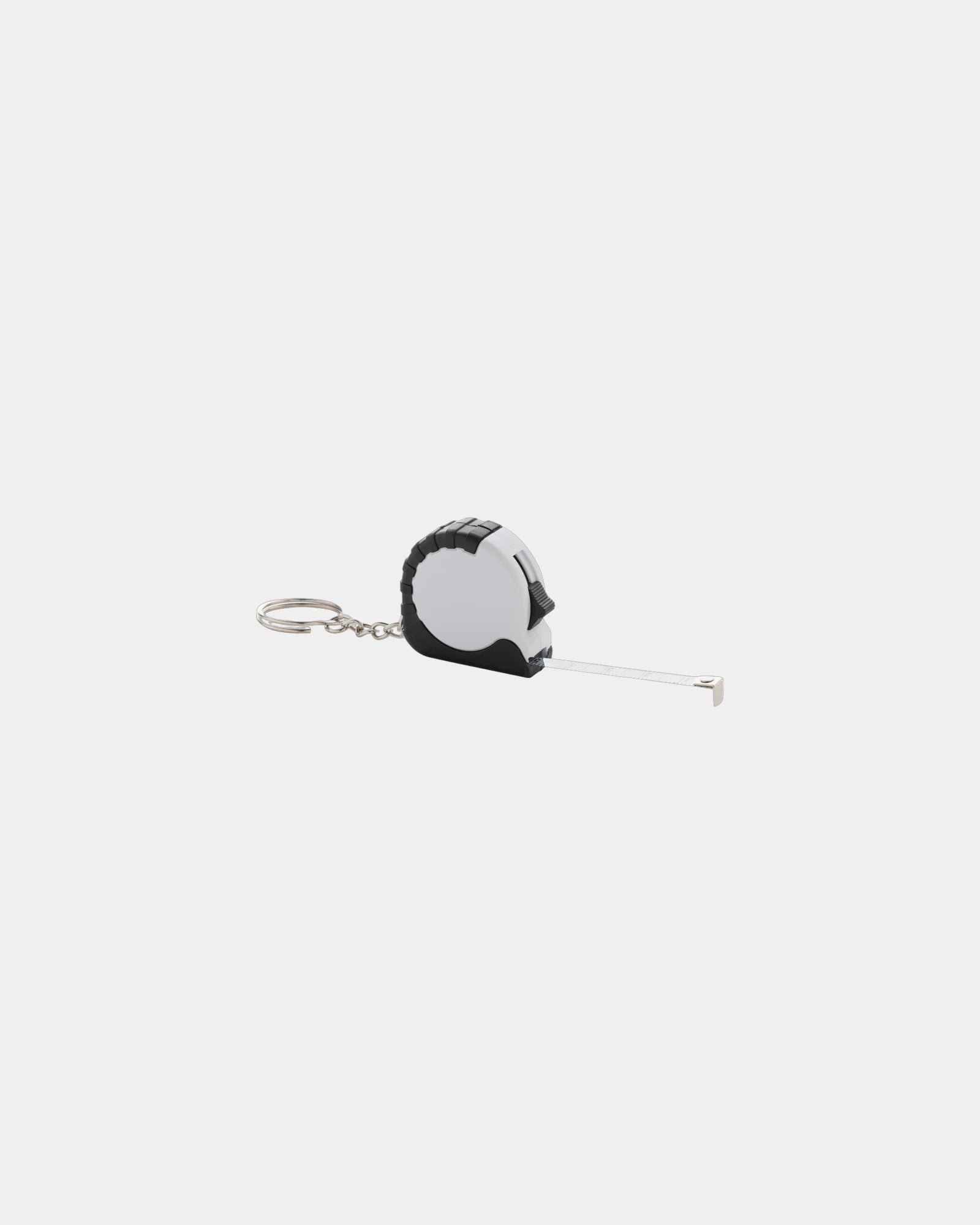 Sleutelhanger gerecycled ABS RCS om te personaliseren - Wit