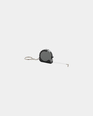 Sleutelhanger gerecycled ABS RCS om te personaliseren - Grijs